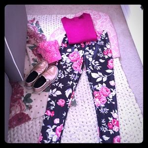 Floral Leggings nwot